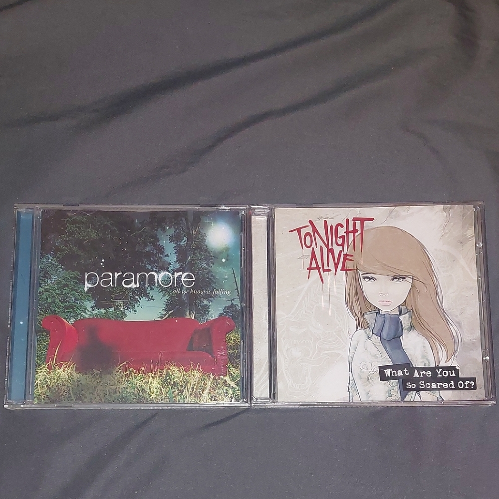 Paramore & Tonight Alive Albums